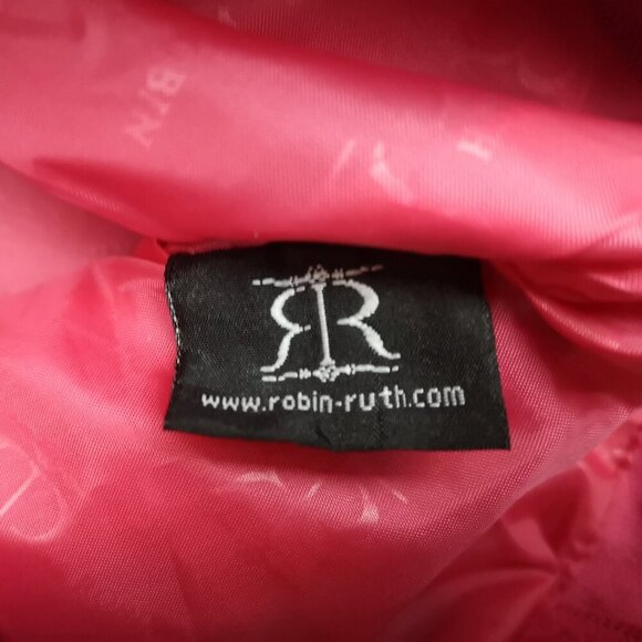 2 / $30.00 - NWT Robin Ruth Authentic Punta Cana Canvas Hot Pink Bag - Picture 6 of 11